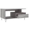 Mesa De Centro Madera Contrachapada Gris Sonoma 90x49x45 Cm