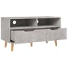 Mueble Para Tv Aglomerado Gris Hormigón 90x40x48,5 Cm