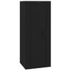 Mueble Para Tv De Pared Negro 40x34,5x100 Cm