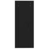 Mueble Para Tv De Pared Negro 40x34,5x100 Cm