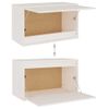 Muebles Para Tv 5 Piezas Madera Maciza De Pino Blanco