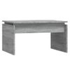 Mesa De Centro Madera Contrachapada Gris Sonoma 68x50x38 Cm