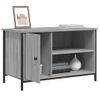 Mueble Para Tv Madera Contrachapada Gris Sonoma 80x40x50 Cm