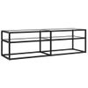 Mueble Para Tv Vidrio Templado Transparente 140x40x40,5 Cm