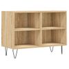 Mueble De Tv Madera De Ingeniería Roble Sonoma 69,5x30x50 Cm