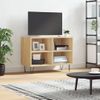 Mueble De Tv Madera De Ingeniería Roble Sonoma 69,5x30x50 Cm