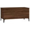 Mesa De Centro Madera Contrachapada Roble Marrón 90x44,5x45 Cm