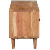 Mueble Para Tv Madera Maciza De Acacia 115x30x39 Cm