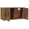 Muebles Para Tv De Pared 3 Unidades Roble Ahumado 80x34,5x40 Cm