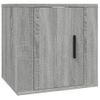 Muebles Para Tv De Pared 2 Unidades Gris Sonoma 40x34,5x40 Cm