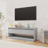 Mueble De Tv Madera De Ingeniería Gris Sonoma 102x41x44 Cm