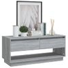 Mueble De Tv Madera De Ingeniería Gris Sonoma 102x41x44 Cm