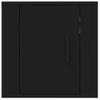 Mueble Para Tv De Pared Negro 40x34,5x40 Cm