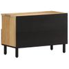 Mueble De Tv Madera Maciza De Mango 70x33x46 Cm