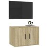 Mueble Para Tv De Pared Roble Sonoma 57x34,5x40 Cm