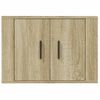 Mueble Para Tv De Pared Roble Sonoma 57x34,5x40 Cm