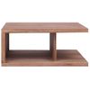 Mesa De Centro De Madera Maciza De Teca 170x70x30 Cm