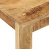 Mesa De Centro De Madera Maciza De Mango 55x55x35 Cm