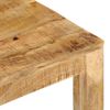 Mesa De Centro De Madera Maciza De Mango 55x55x35 Cm