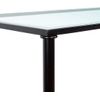 Mesa De Forja Clásica Santaella, Ideal Mesa Camilla . Color Negro Regulable En Dos Alturas Con Tablero Y Cristal De 8mm, Con Aro.