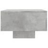 Mesa De Centro Madera De Ingeniería Gris Hormigón 100x49,5x31cm