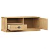 Mueble Para Tv Vigo Madera Maciza De Pino 106x40x40 Cm