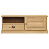 Mueble Para Tv Vigo Madera Maciza De Pino 106x40x40 Cm