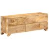 Mueble Para Tv Madera Maciza De Mango 110x30x40 Cm