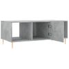 Mesa De Centro Madera Contrachapada Gris Hormigón 102x50x40 Cm