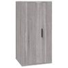 Set De Muebles Para Tv 4 Piezas Madera Contrachapada Gris Sonoma