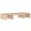 Soporte Para Monitor Madera Maciza De Pino 60x24x10,5 Cm