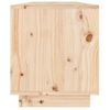 Mueble De Tv De Madera Maciza De Pino 110,5x34x40 Cm