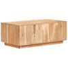 Mesa De Centro De Madera Maciza Reciclada 90x50x35 Cm