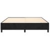 Estructura De Cama Box Spring Terciopelo Negro 200x200 Cm