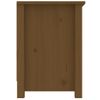 Mueble De Tv Madera Maciza De Pino Marrón Miel 103x36,5x52 Cm