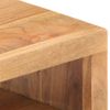 Mesa De Centro De Madera Maciza De Acacia 90x45x40cm