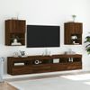 Muebles De Tv Con Luces Led 2 Unidades Roble 40,5x30x60 Cm