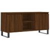 Mueble De Tv Madera De Ingeniería Marrón Roble 104x35x50 Cm