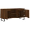 Mueble De Tv Madera De Ingeniería Marrón Roble 104x35x50 Cm