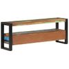 Mueble De Tv Madera Maciza Reciclada 120x30x45 Cm