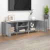 Mueble Para Tv Madera Contrachapada Gris Sonoma 150x30x50 Cm