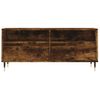 Mueble De Tv Madera Contrachapada Roble Ahumado 100x34,5x44,5cm