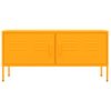 Mueble Para Tv De Acero Amarillo Mostaza 105x35x50 Cm