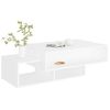 Mesa De Centro Madera Contrachapada Blanco 105x55x32 Cm