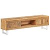 Mueble De Tv Madera Maciza Reciclada 140x30x40cm