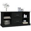 Mueble Para Tv Madera Contrachapada Negro 99,5x35,5x48 Cm