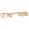 Soporte Para Monitor Madera Maciza De Pino 80x24x10,5 Cm