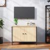 Mueble De Tv Madera Contrachapada Roble Sonoma 60x35x45 Cm