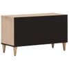 Mueble De Tv Madera Maciza De Mango 80x31x46 Cm