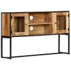 Mueble Para La Tv De Madera Maciza Reciclada 120x30x75 Cm